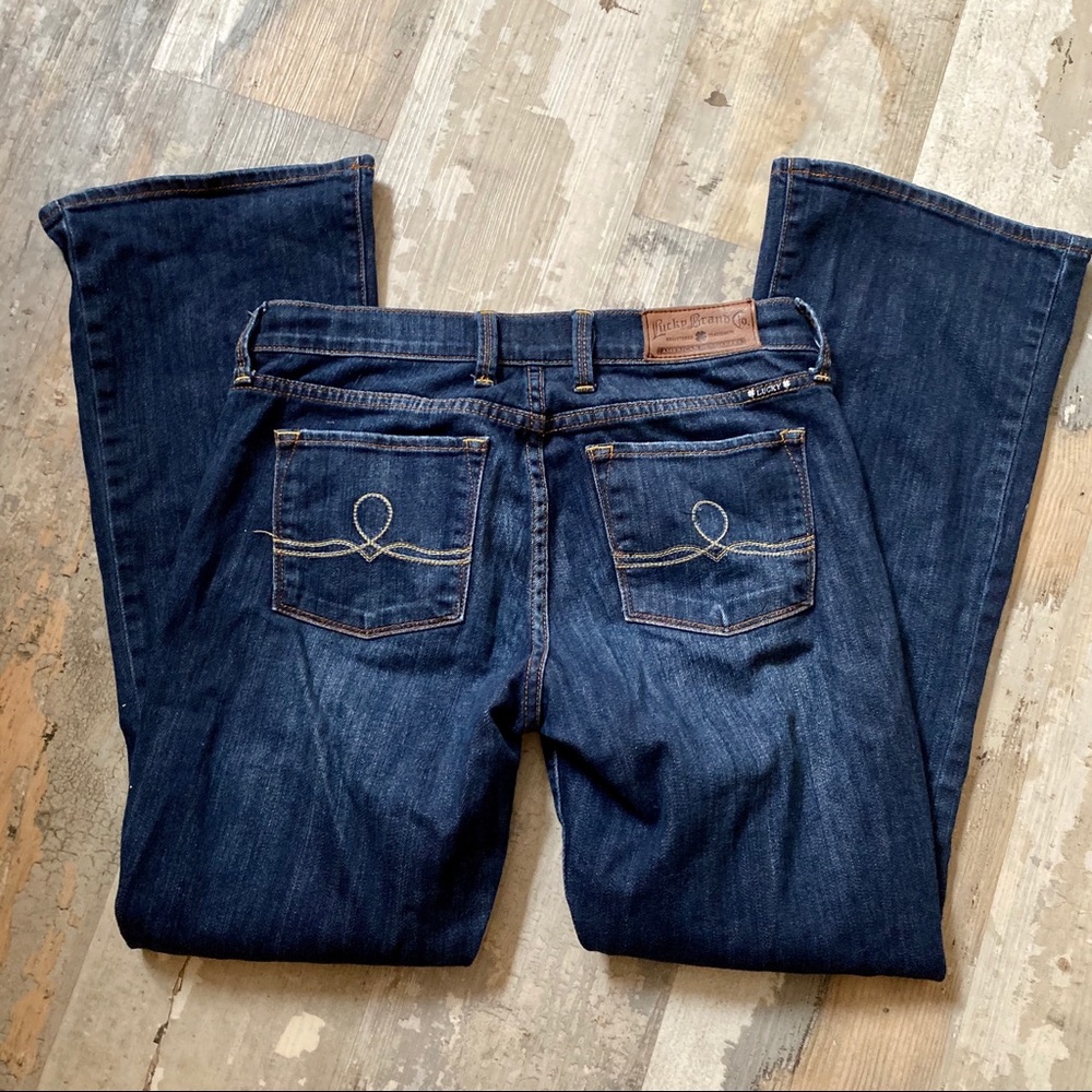 Lucky brand Sofia bootcut ankle jeans size 6/28